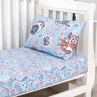 Постельное белье в кроватку поплин арт.922 Лучик