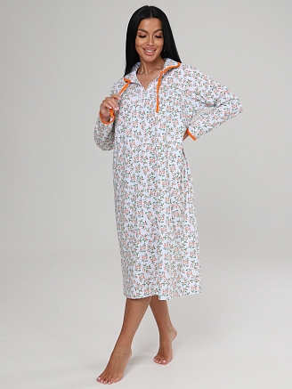 Женская ночная сорочка НК-616 / Оранжевый