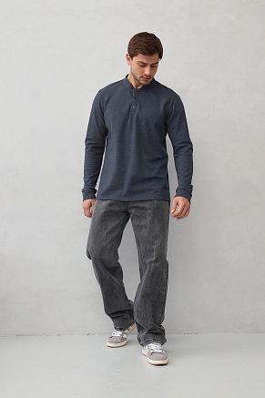 Футболка мужская Поло со стойкой И Арт. 10340