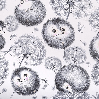 Детское постельное белье поплин арт.912 Ежата