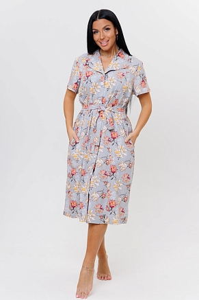 Женский халат 2128/1 / Серый