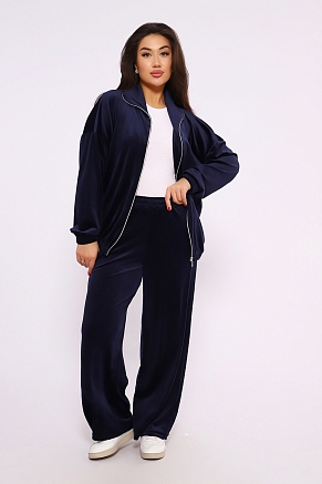 Женский костюм 638 / Темно-синий