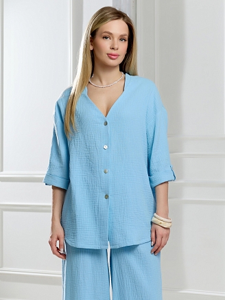 Женская блузка Асель-2 / аква