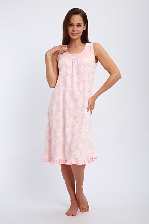 Ночная сорочка Василиса / Персиковый