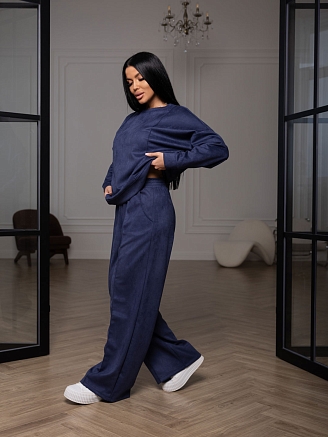 Женский костюм мод.2125/4 / Синий