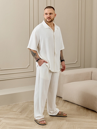 Мужская рубашка Линкольн-1 / белый