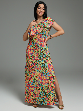 Женское платье Гаваи / Салатовый