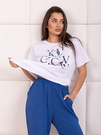 Женский костюм мод.2165/1 / Синий