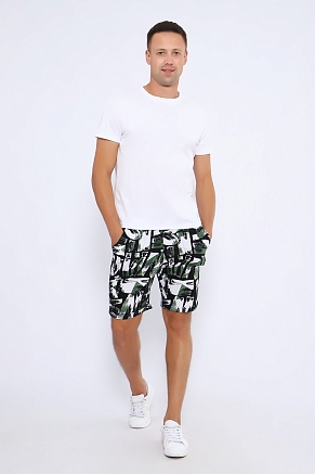 Мужские шорты 36829 / зеленый