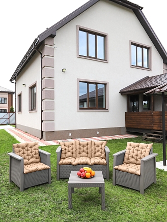 Матрас для садовой мебели арт. MO50 / Бежевый