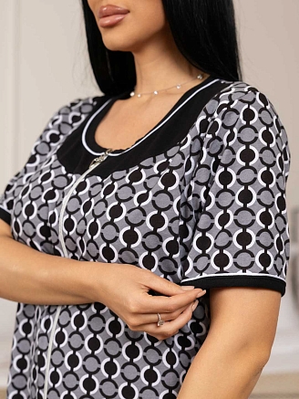 Женский халат мод.2088 / Серый