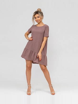 Женское платье мод.1425/11 / Какао