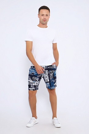 Мужские шорты 36828 / синий