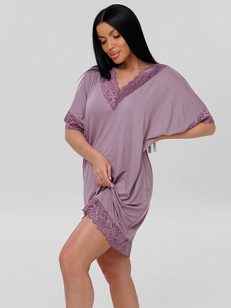 Женская сорочка Сор-112(Вис) / Сухая роза