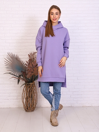 Женское платье-худи Меган / Лавандовый