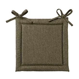 Подушка для стула рогожка "Волшебная Ночь" 40/40 / Мокко