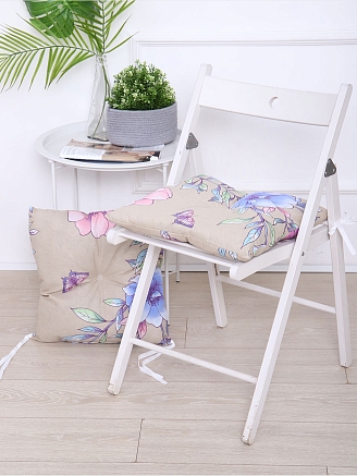 Подушка на стул / Маргарита беж