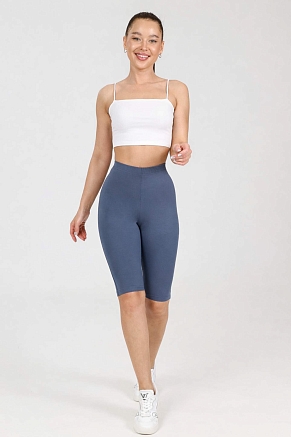 Женские велосипедки Луссо / серый