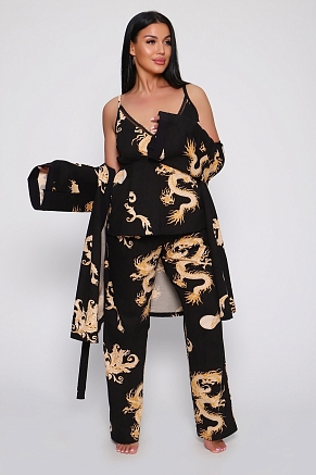 Женский комплект Мемуары 929 / Черный