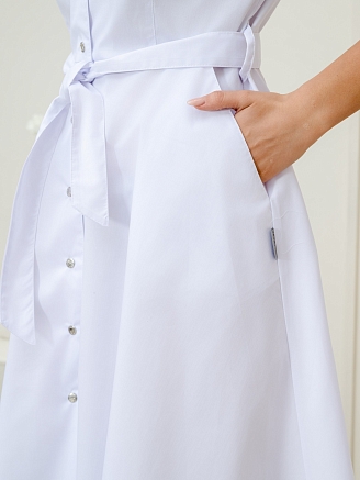 Халат медицинский женский М-02-0 Элит-145/Стрейч