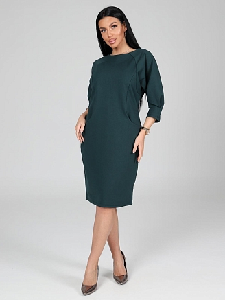 Женское платье Вокал / изумруд