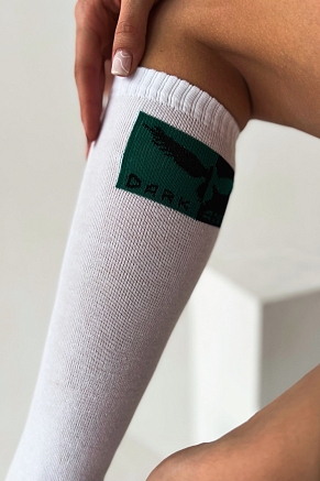 Детские гольфы Блэкдарк (набор 2 пары) / белый, черный