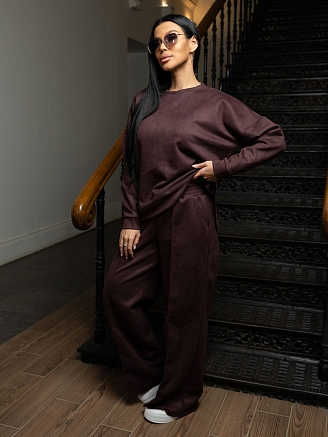 Женский костюм мод.2082/5 / Коричневый