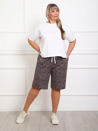 Женские шорты Ранчо / коричневый