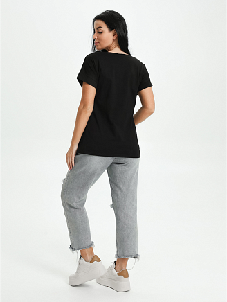 Женская футболка Ариадна / Черный