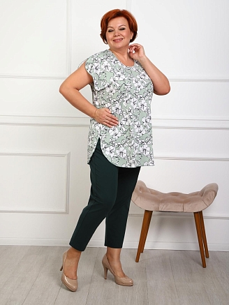Женская туника Медисон / Оливковый