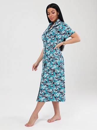 Женский халат ХК-546 / Изумрудная поляна