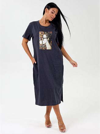 Женское платье Рамона / Темно-серый