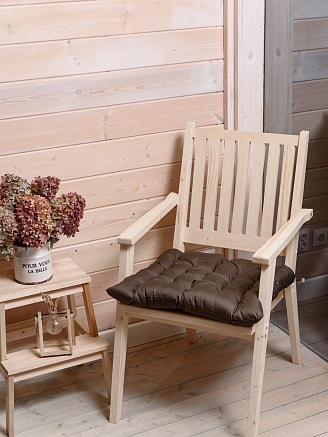 Подушка для садовой мебели арт. PO52x60-1 / Горький шоколад