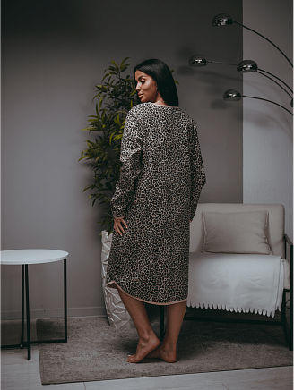 Женская сорочка Мелодия / Леопард