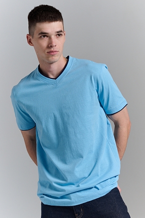 Футболка мужская 14490 / светло-голубой