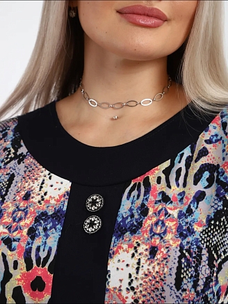 Женский костюм "Фазенда-2" мод. А260 / Черный