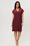 Женская ночная сорочка 2272/2 / Бордовый