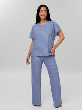 Женский костюм К-214 (Каш) / Синий