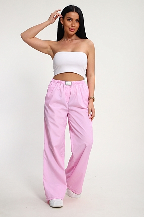 Женские брюки 35337 / розовая полоска