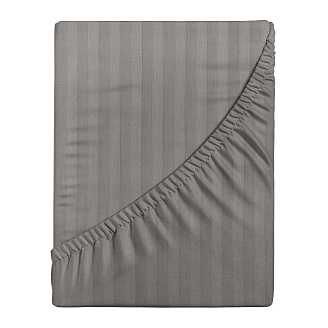 Простыня на резинке "Verossa" Stripe / Gray