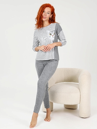 Женская пижама Мюреол / серый