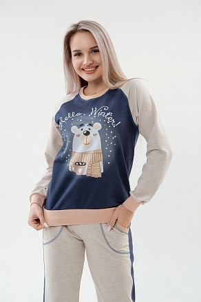 Костюм женский Гамми / индиго