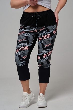 Женские брюки 7496 / черный