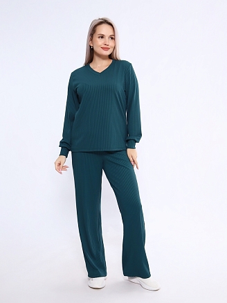 Женский костюм 745 / Изумрудный