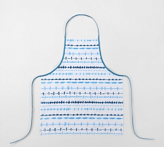 Фартук кухонный рогожка / Средиземноморье 1