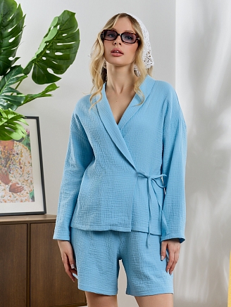 Женская блузка Асель-1 / аква