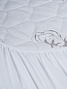 Наматрасник стеганый с бортом Коттон/Cotton / 200 гр/м2 №2