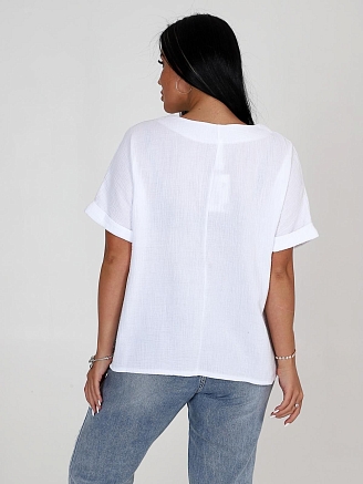 Женская футболка Джил / белый