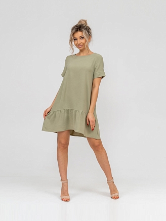 Женское платье мод.1425/3 / Зеленый