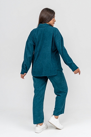 Женский костюм 31861 / изумруд
